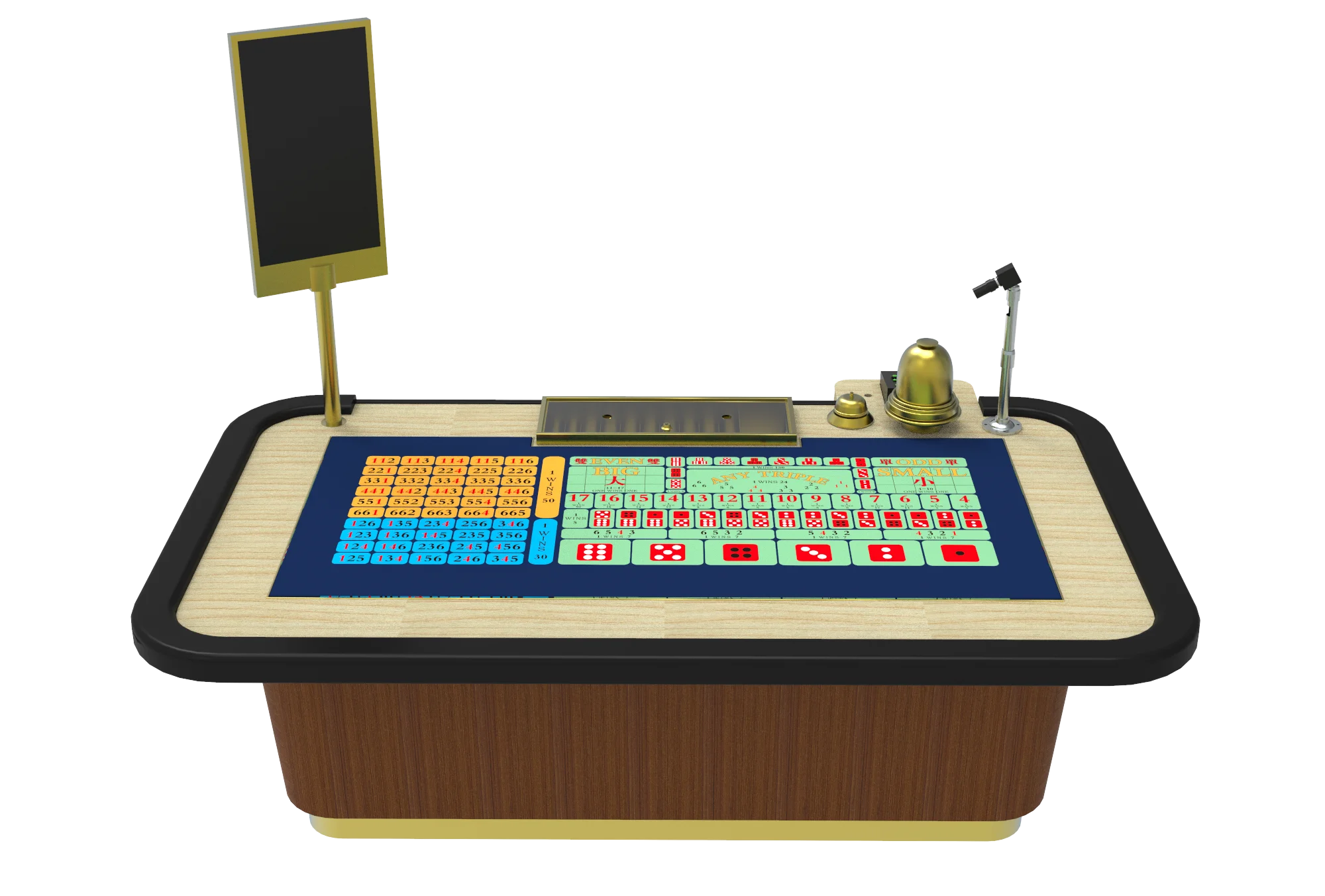 Новый высококачественный автоматический большой небольшой покерный стол Sic Bo для казино распродажа