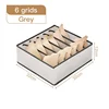 6 grids organizer grey