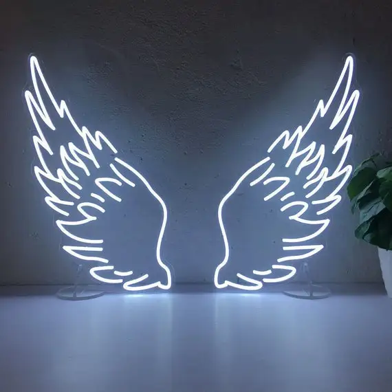 neon led wings