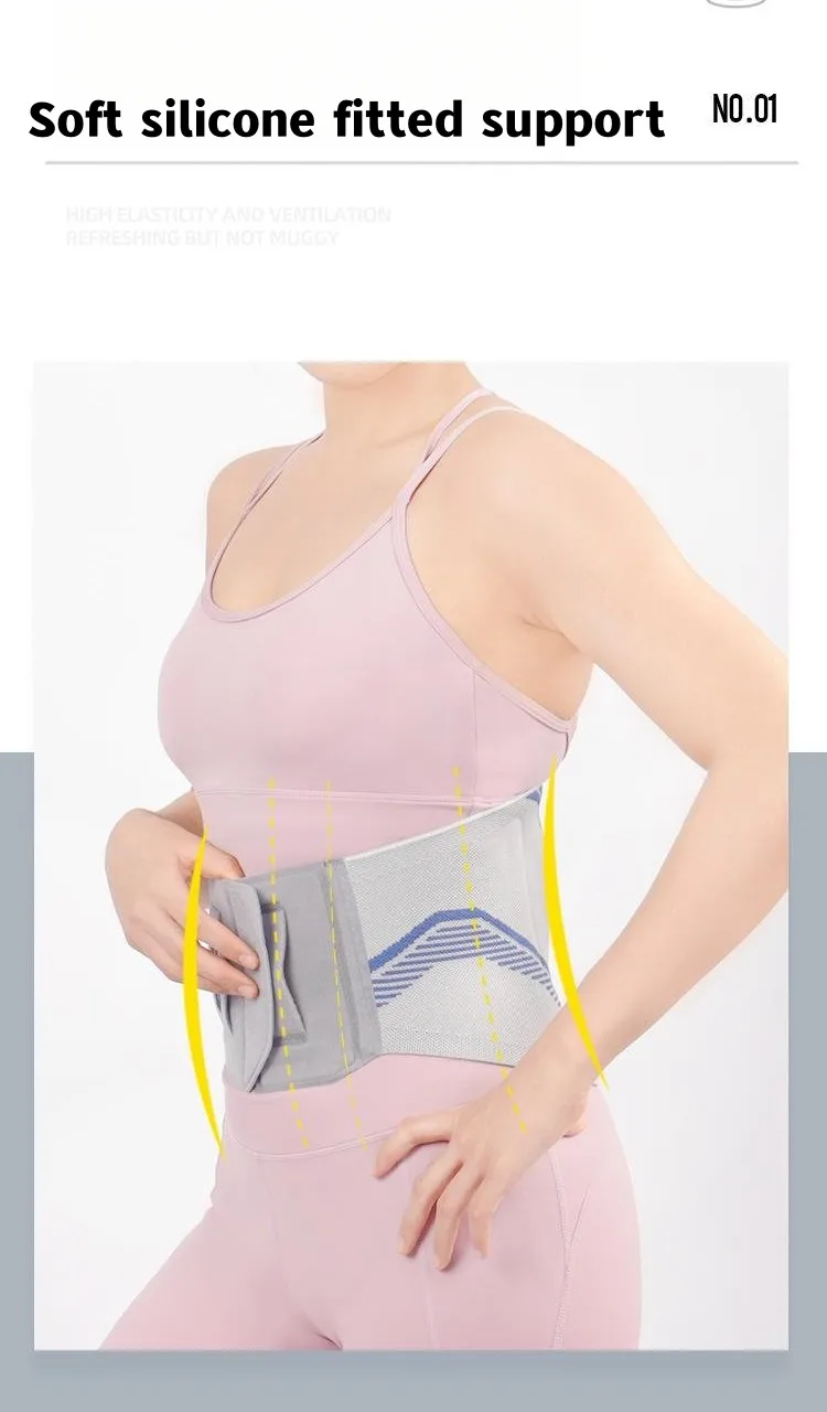 Customized Adjustable Compression Back Brace Lumbar Recovery Abdomen ...