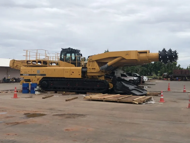 Cruking Tunnel Boring Machine Mining Roadheader for Coal Mine Exploration STR318H