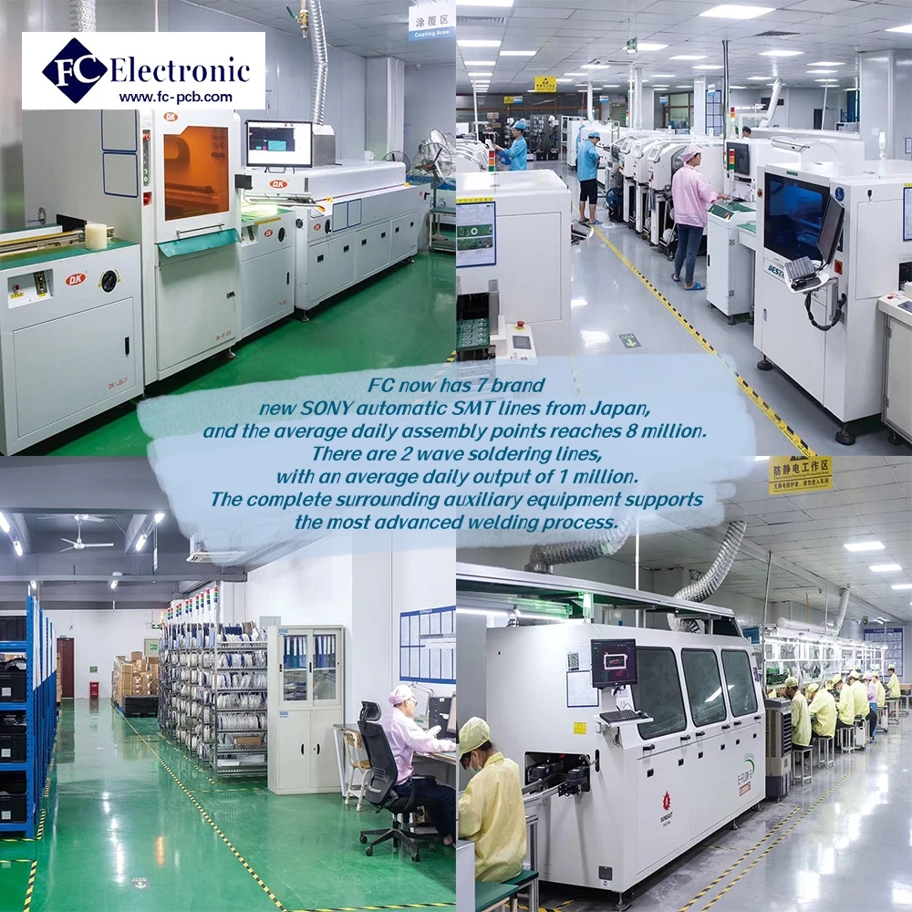 FC PCBA OEM Service Need Gerber Files BOM List Processing Single Sided Ultrasound Board PCB Assembly PCBA Manufacturer