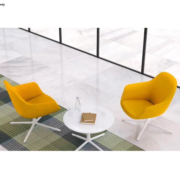Nordic Creative Home Simple Modern Dining Chair Fabric Designer Iron Backrest Sales Department Leisure Negotiation Chair