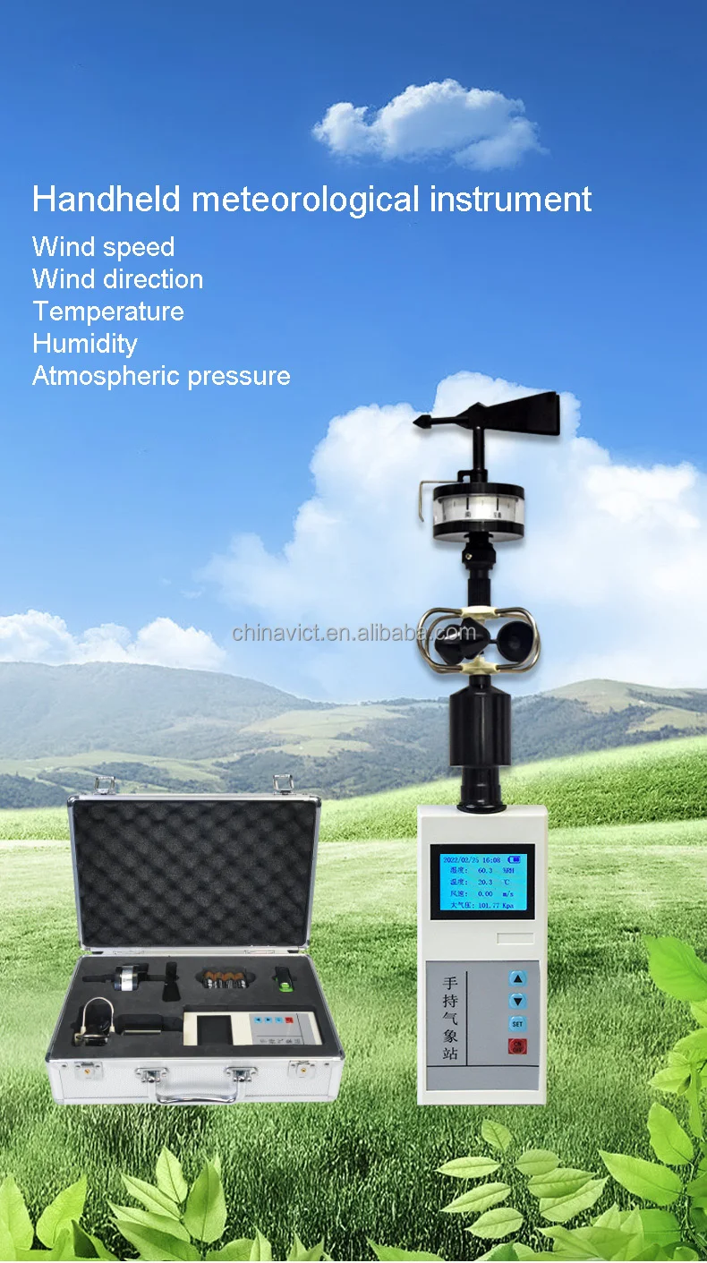 Fb10 Handheld Anemometer Mini Meteorological Station Buy Handheld