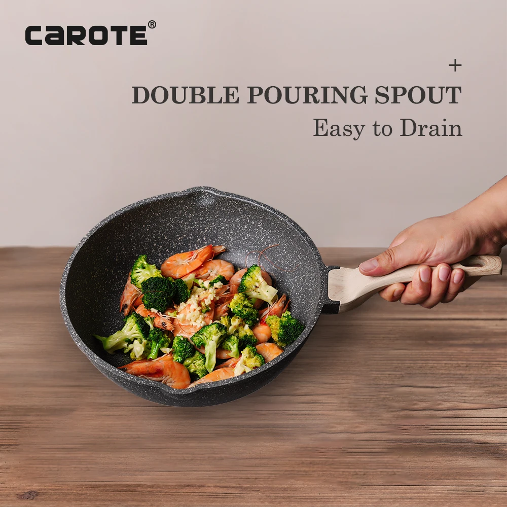 Carote 7pcs Cast Aluminum Nonstick Cooking Pots And Pans