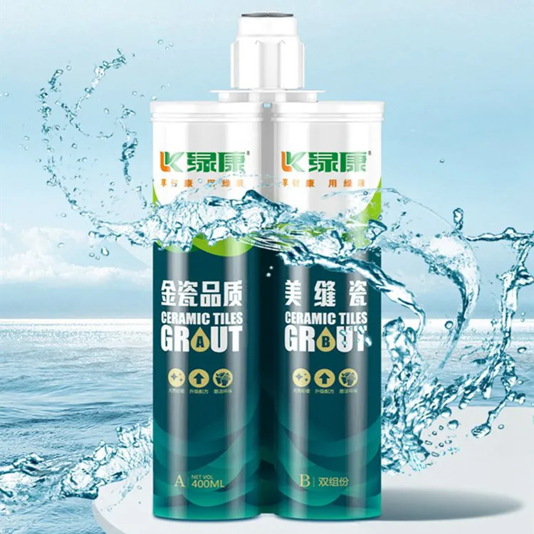 Epoxy Slurry Grouting Epoxy Grout 400ml Color Tile Grout 2 Components