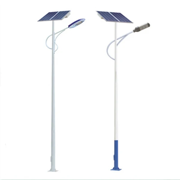 Горячеоцинкованные Уличные светильники Q235, стальные одинарные, наружные, 7 м