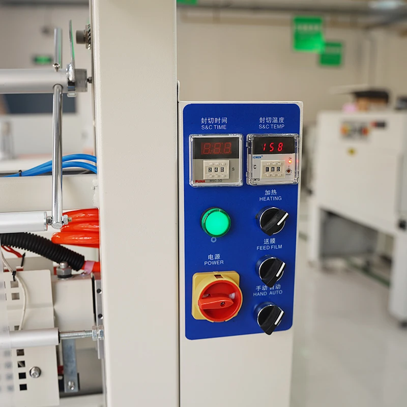 Semi Automatic Cuff Type Mineral Water Bottle Cutting Sealing Shrink Packing Machine Heat Shrink Packaging Machine
