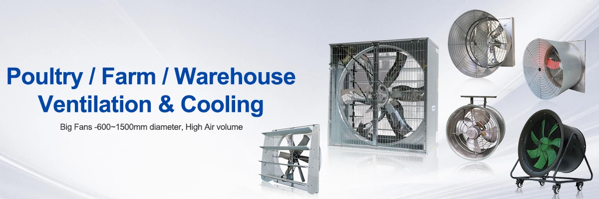 Galvanized Box Fan, 380V, 1380mm, Axial, Wall - detail 2