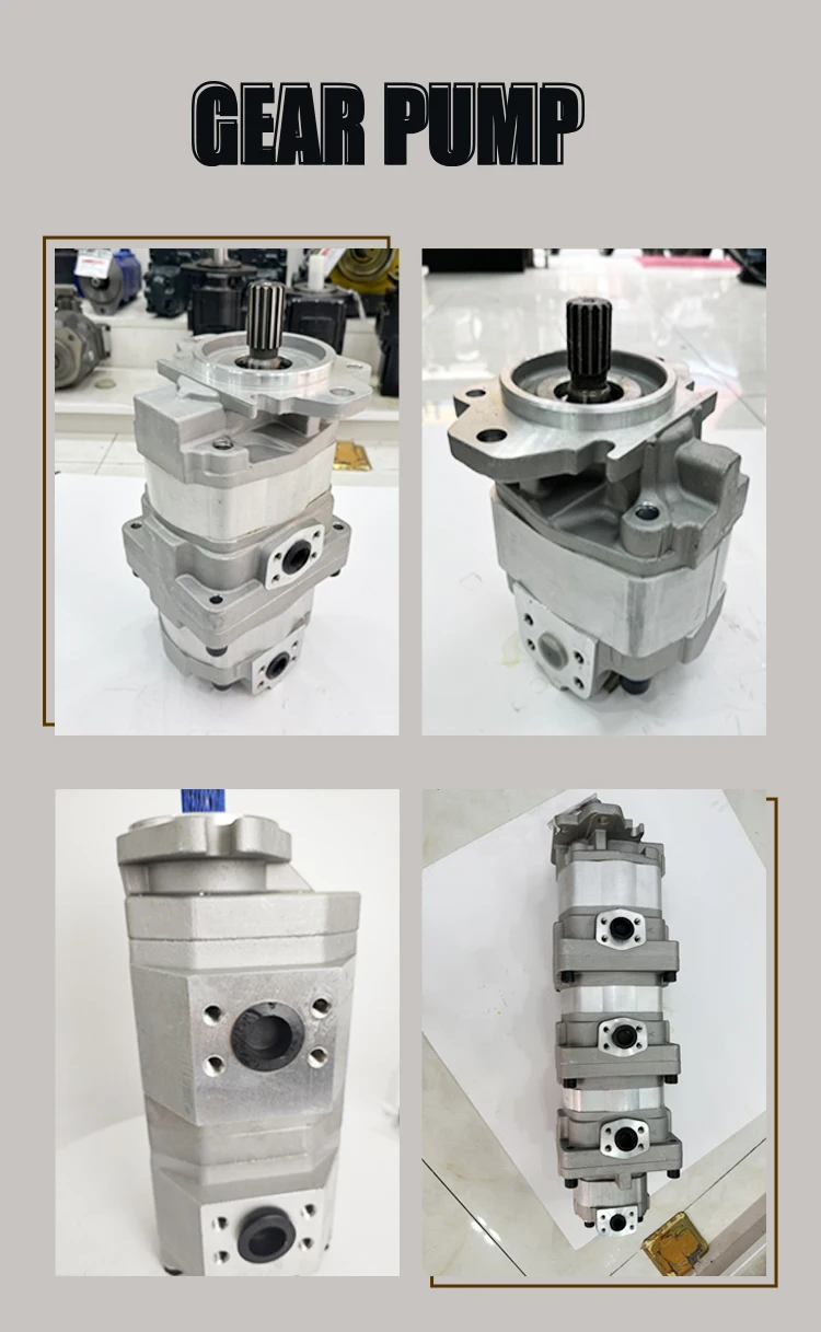 Hydraulic Gear Pump 14561971 14525547 14549422 for Volvo EC460 EC360 Crawler Excavator with 1 Year Warranty