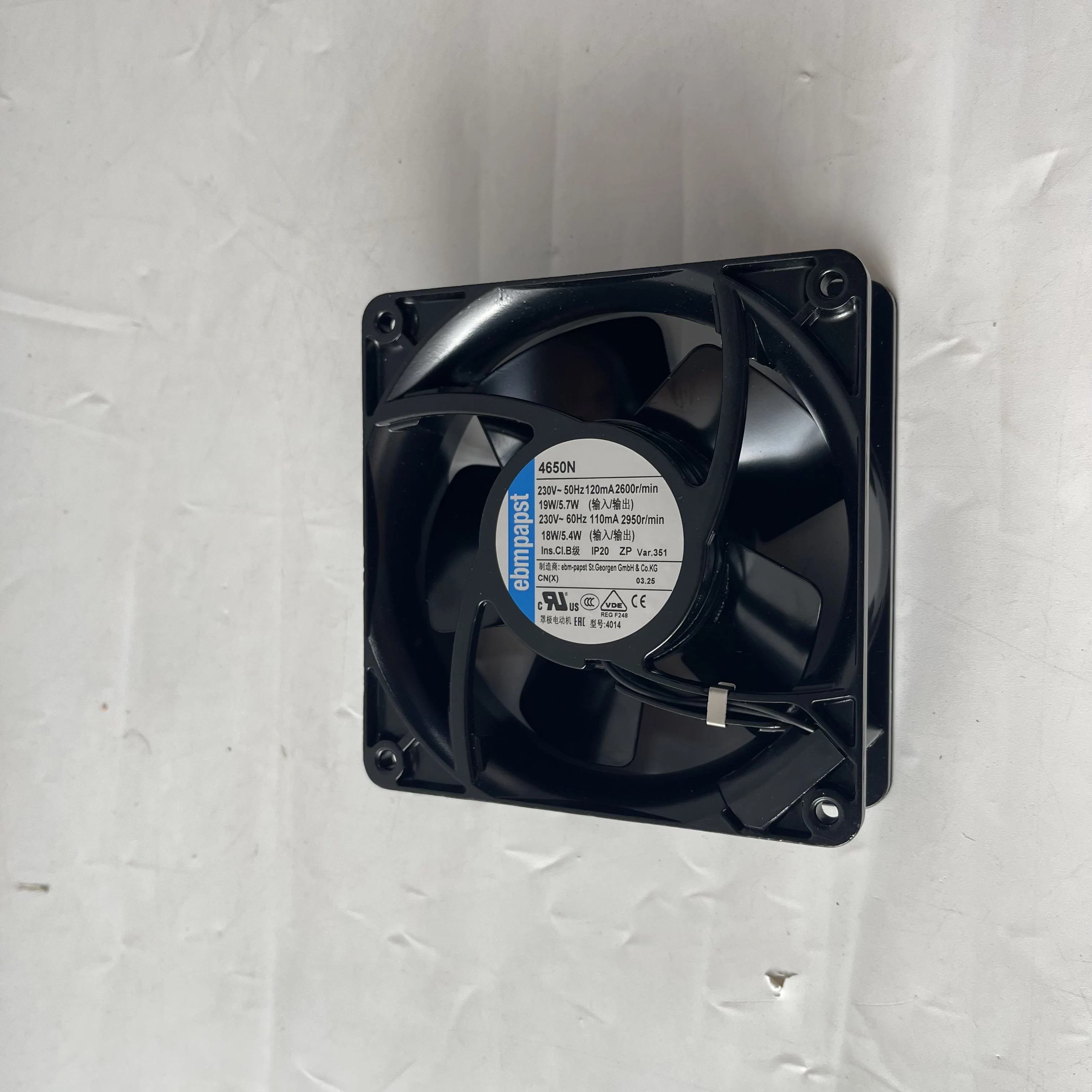 ebm-papst AC Axial Fan 4656N ebm-papst AC Axial Fan 4656N
