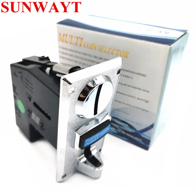 CPU Coin Selector Manufacturer Low Price Wholesale Electronic Programmable Vending Machine 616 Multi Coin Acceptor