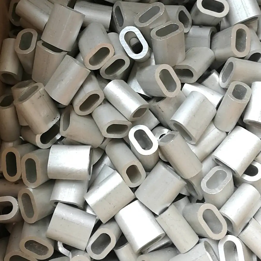 Din3093 Aluminum Oval Ferrule Crimp Wire Rope Sling Sleeve Buy Press