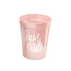 Taza grande rosa para el equipo de la novia - Talla única