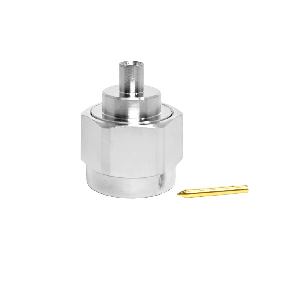 Factory N Type Male Plug Solder Crimp for RG402 SS402 RG141 0.141'' RG405 SS405 086 Cable DC-8.5G RF Coaxial Cable Connectors