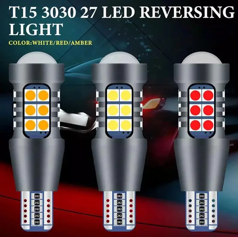 Universal New Bright Auto Led Bulb Car Bulb 27smd 3030 For Car 12v
