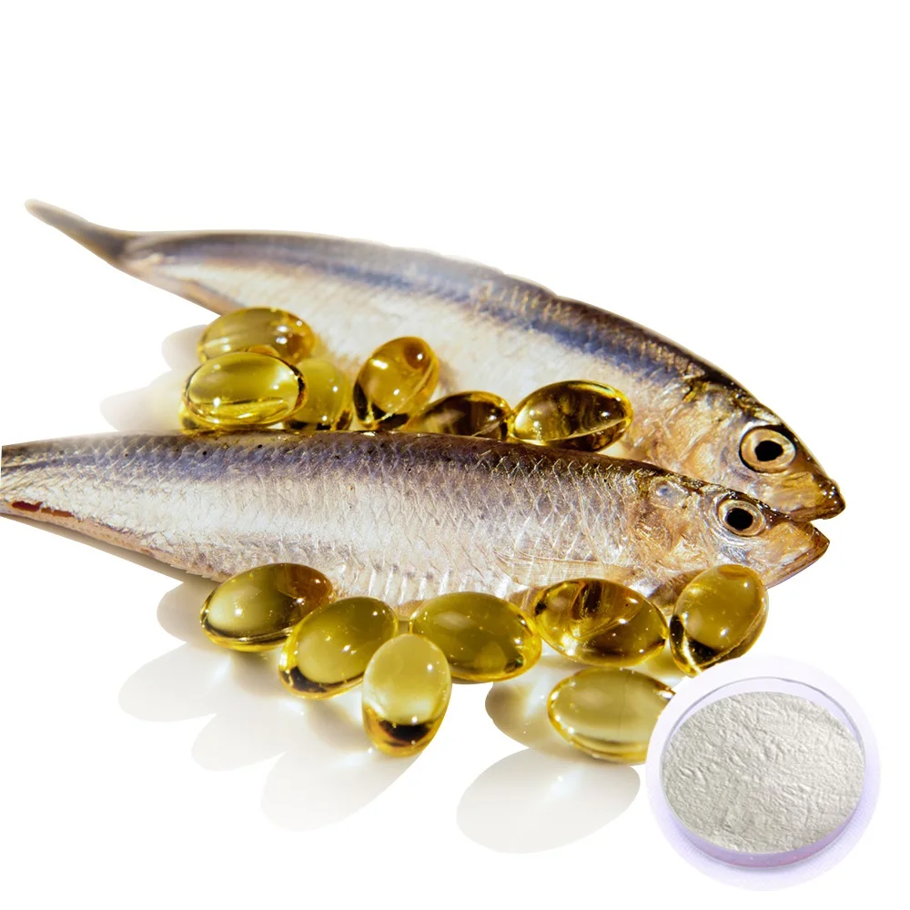 fish oil powder omega3 dha 10%cws health supplement for adult