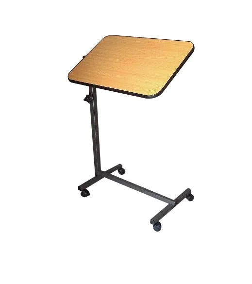 Hospital Epoxy Overbed Table Mobile Laptop Cart Hospitable Bed Buy