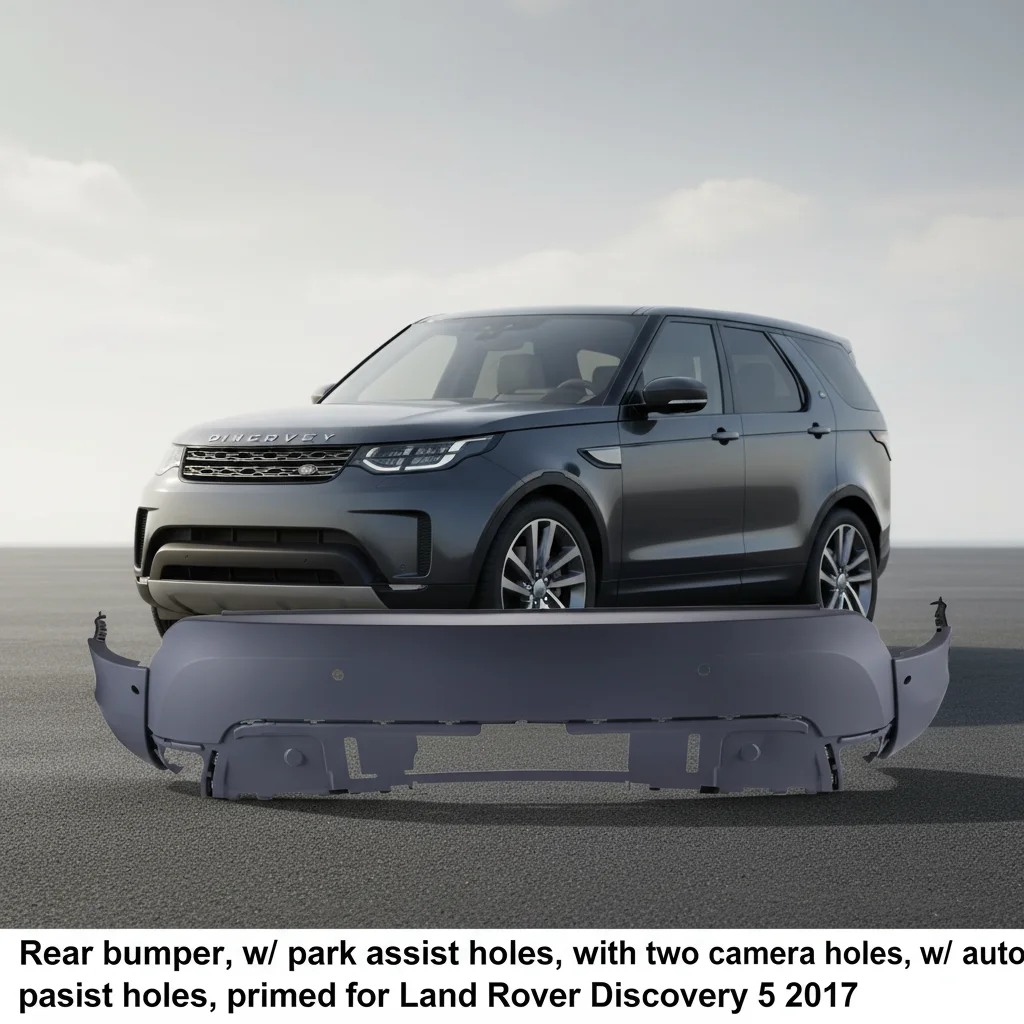 LR086047-B Custom Bumpers Accessories Car Rear Bumper for Land Rover Discovery 5 2017