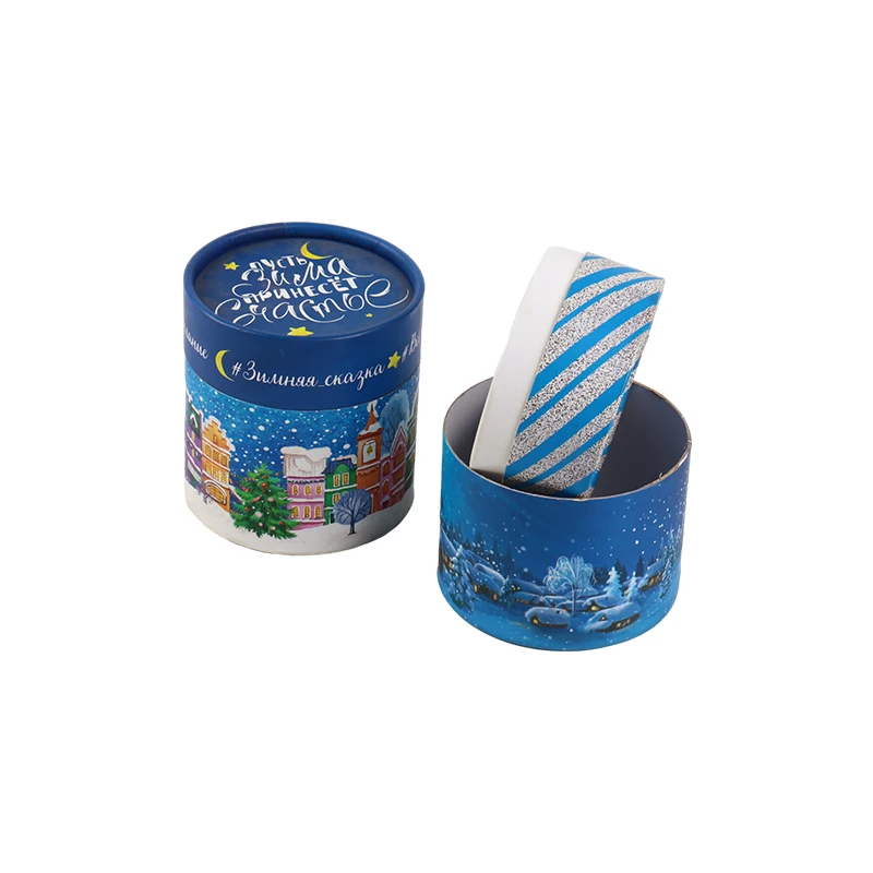 Custom Rounded Paper Tubes High Quality Sponge Lined Perfume Packaging Personalized Colorful Matt Lamination Recyclable