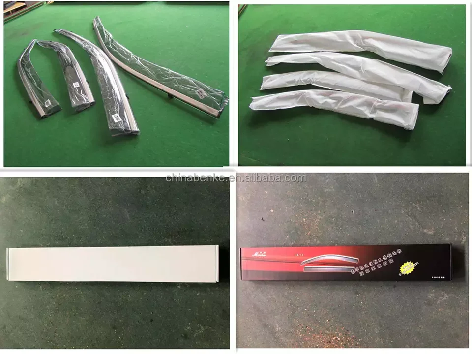 4pcs Car Wind Deflectors for 2018-2022 Suzuki Swift Custom Car Wind Deflector Wind Visors Rain Guards