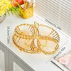 Amber teardrop moon heart handle