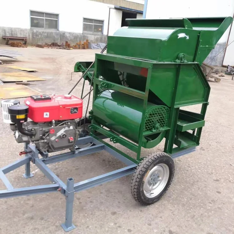 New Design Automatic Groundnut Threshing Machine Small Fresh Peanut Sheller