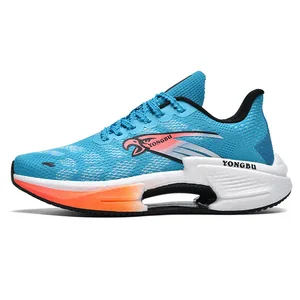 2026 Men's Sports Casual Fly Woven Mesh Surface Student Running Shoes Wholesale Fashion for Foreign Trade