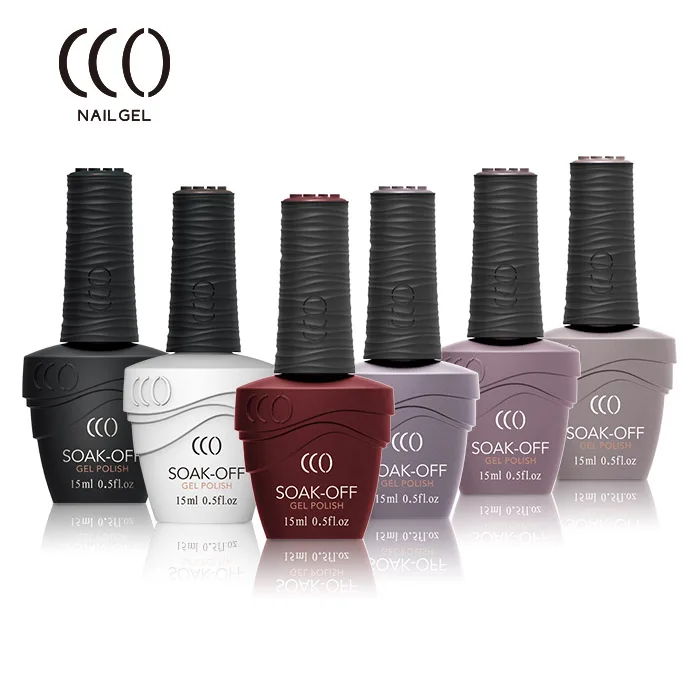 CCO Private Label Hema Free Gel Polish Set 120 Colors Nail Products Salon Cosmetics Uv Gel Nail Polish OEM Bottle