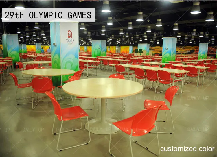 Sled Frame Training Chair With Tablet Ergonomic Conference Meeting Chair With Writing Pad Student Study Chair With Book Holder