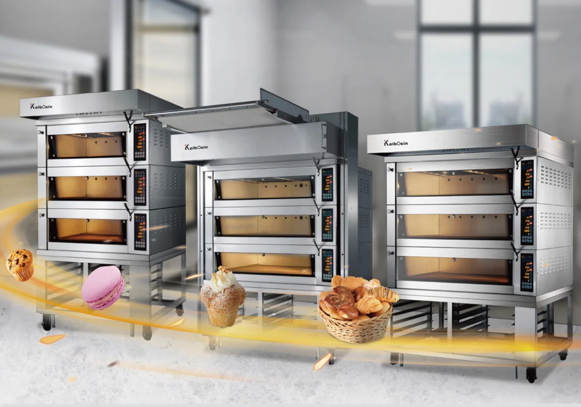 1 2 3 4 5 deck industrial cake Commercial Gas Electric baking bread pizza Bakery Oven price for sale