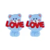 GUITAR Focal bead Pastel Blue SA218