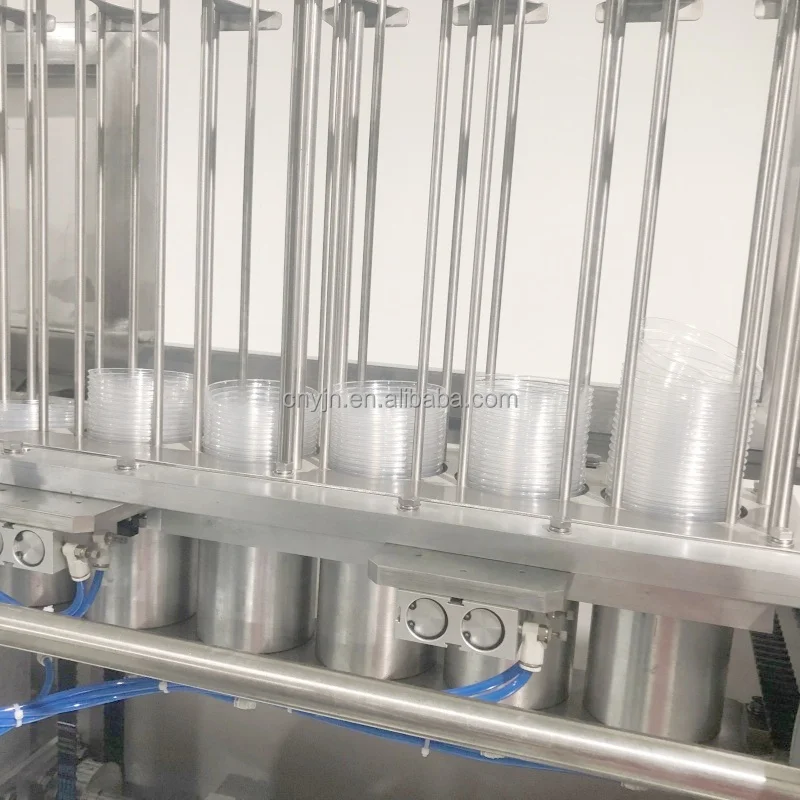 Fabrication automatique de machine de fermeture de couvercle de capsuleuse à pression de surcapsuleur automatique de tasse de yaourt