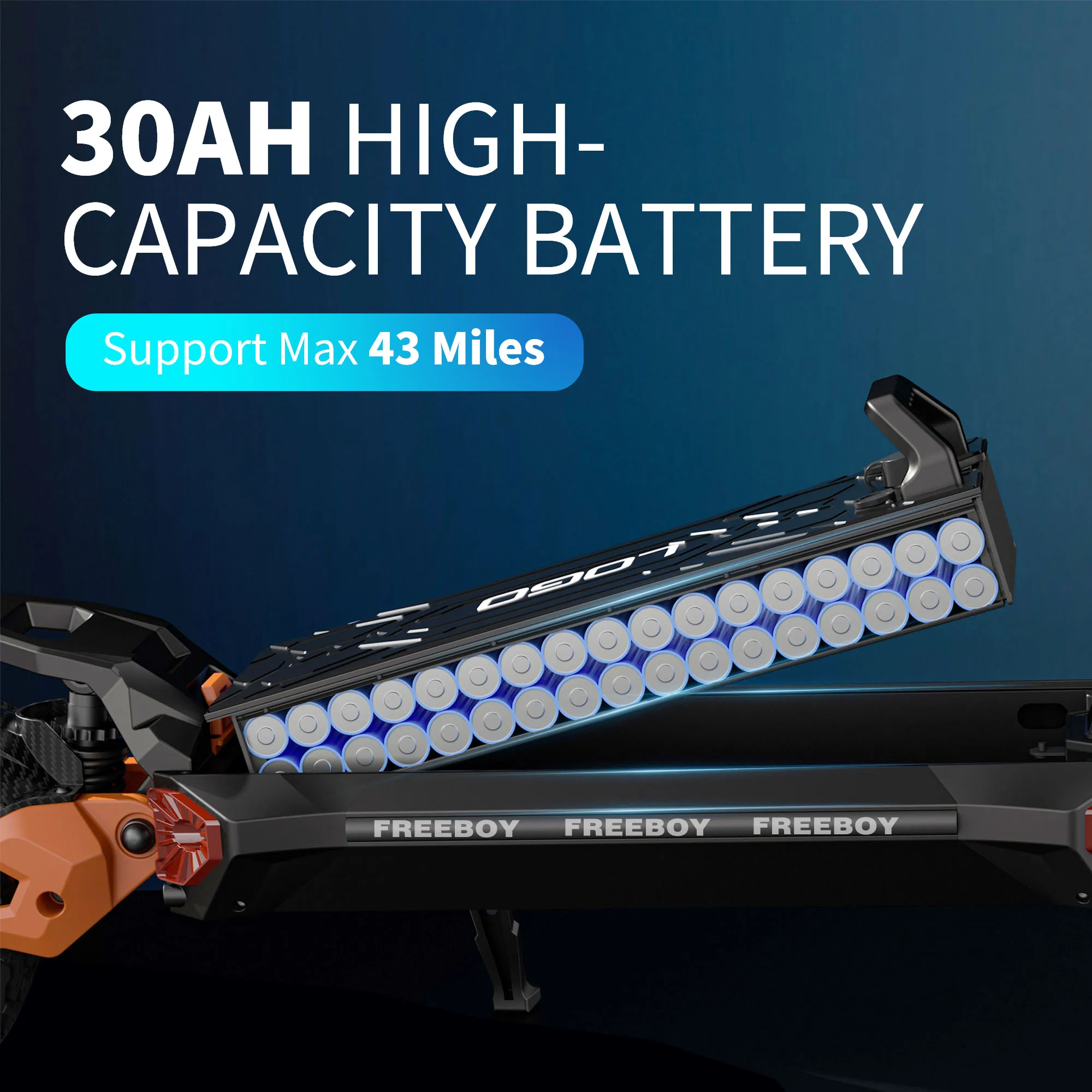 Top Ranked 1500*2W Powerful Fast E-Scooters 11Inch Fat Tire Self-balancing Electric Scooters