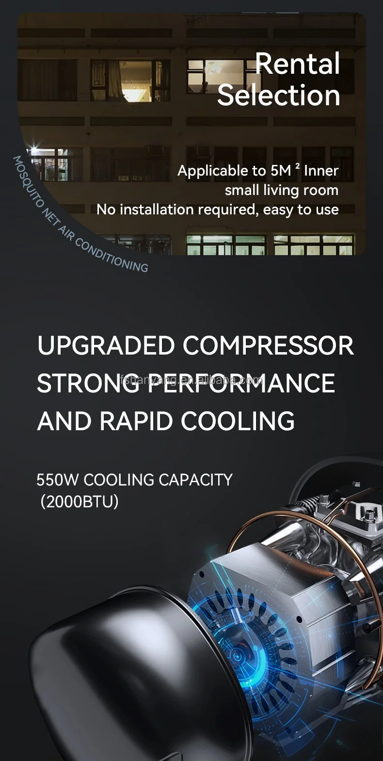 Cog1 Portable Air Conditioner Mini Portable Ac Smallest Conditioner