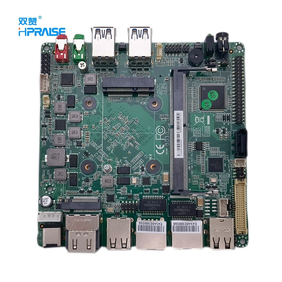 Embedded Industrial Computer Motherboard with J4125 Processor on Board DDR4 LVDS HDM Nano Itx Motherboard