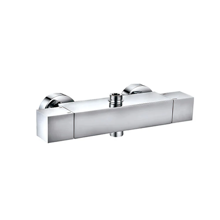 Modern Square Thermostatic Exposed Shower Valve