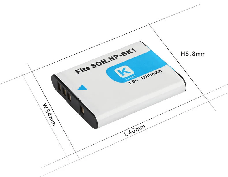 Akku Für Sony Cyber-Shot DSC-W370 – 3,6V, 770mAh, Li-Ion, Hochwertiger Ersatzakku