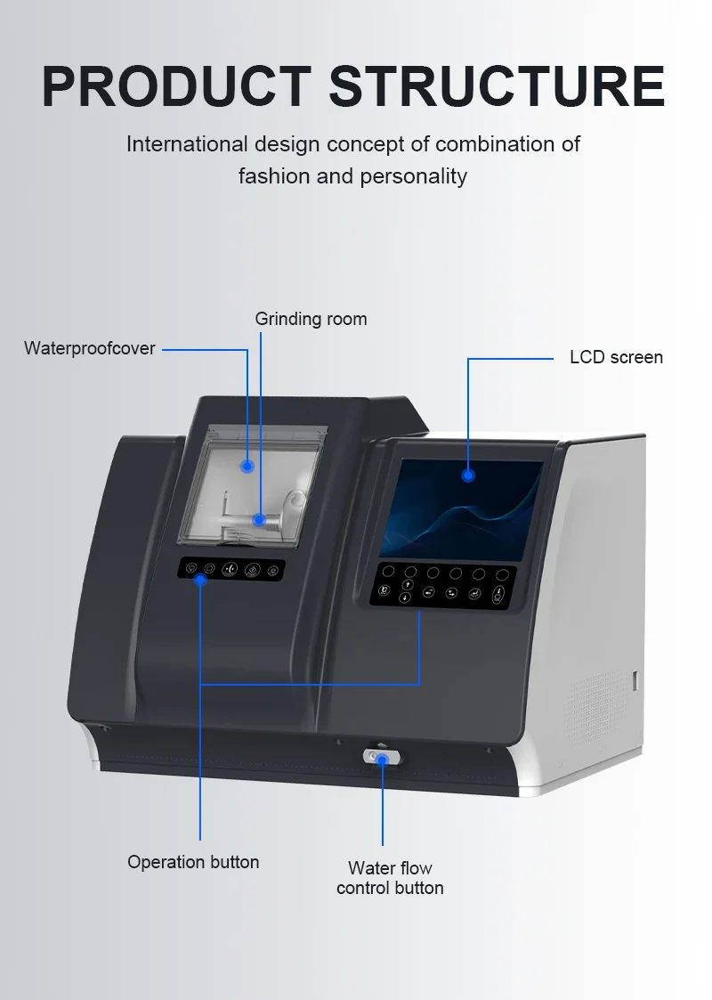 SC-1200  China Advanced 3D Parteness 8 Inch HD Touch Screen Full Auto Lens Edger for Sale