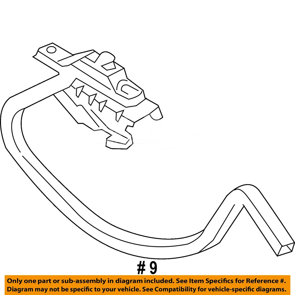 Auto Parts Trunk Linkage Hinge DP5Z5442701A Car MKZ 2014 Trunk Rear Pa... — 4