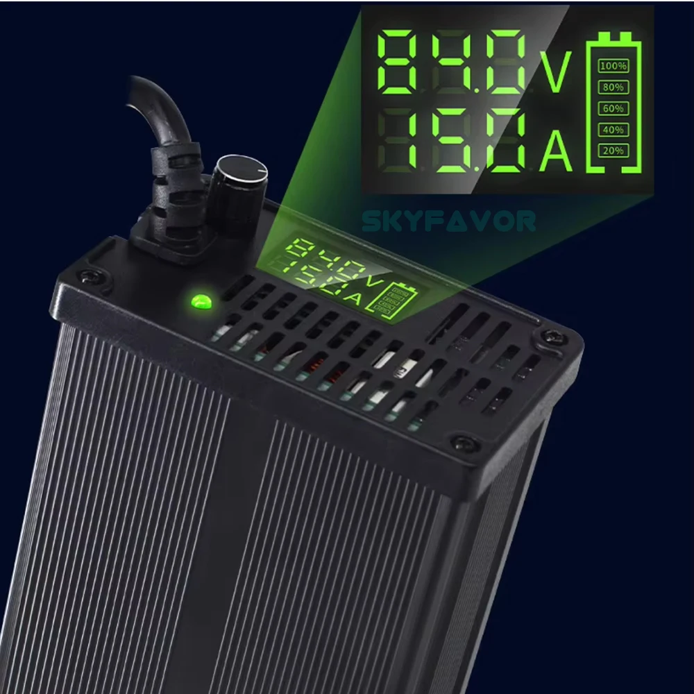 Dropshipping Product 100ah Lifepo4 Battery Charger 24V 25A Fast Automatic 8S Lifepo4 Battery Pack Charger for 24V Lfp Battery