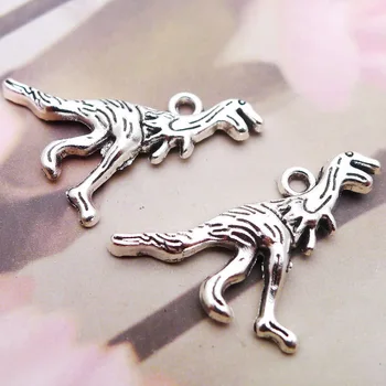 AA018290 17x29mm antique silver dinosaur alloy accessories pendant