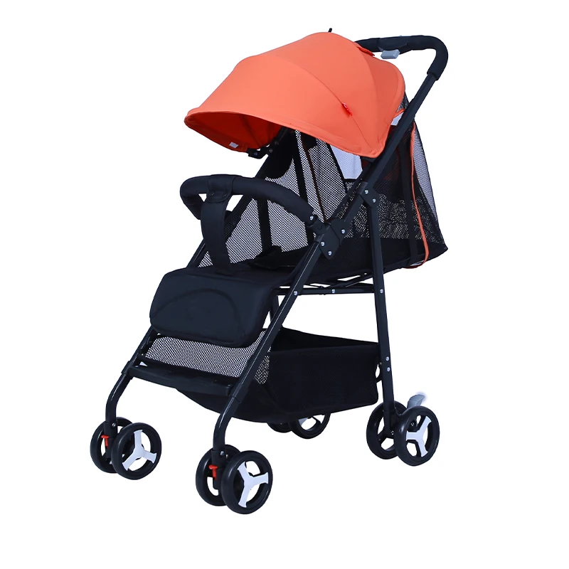 Portable Baby Stroller Boys and Girls for Age 0-3 Years One-Hand One-Key Folding New Model Pram 1