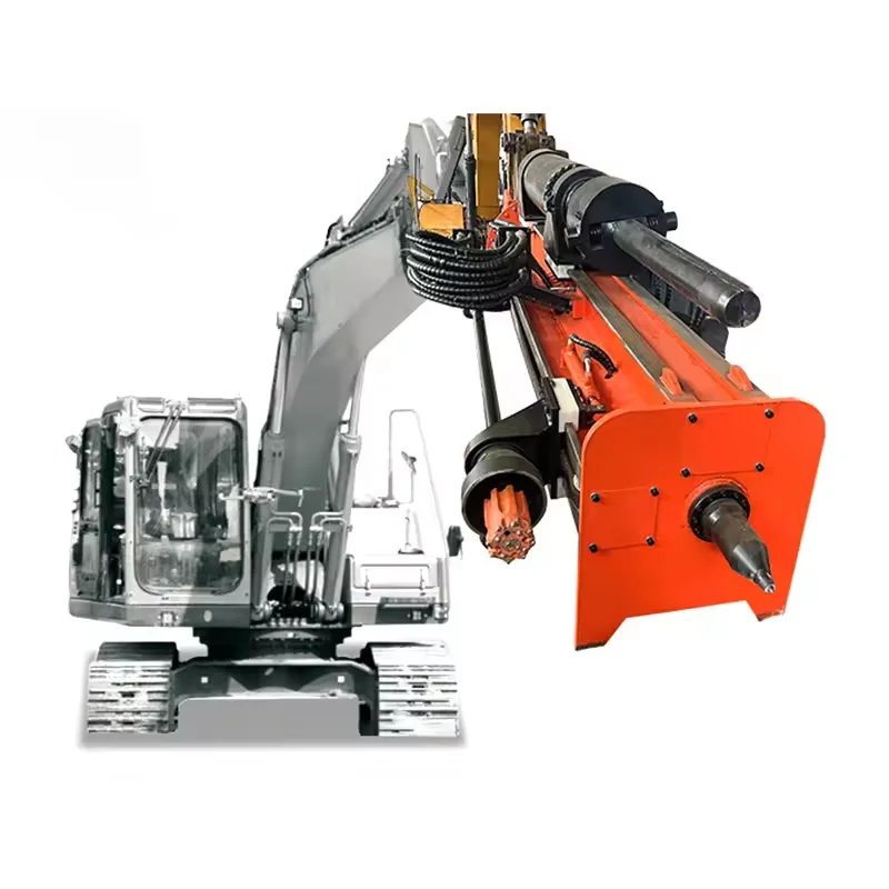 High Efficient Rock Splitting Machine Integrating Drilling and Splitting All-in-one Machine for Rock Splitter Wedge