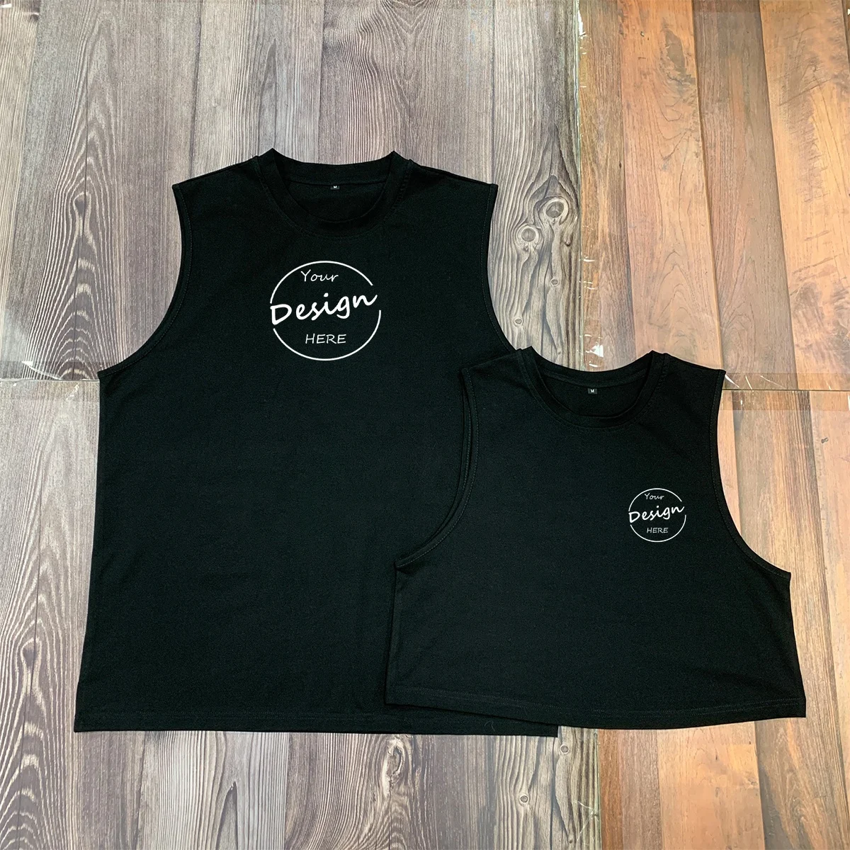 Wholesale High Quality Men’s Muscle Shirts Sleeveless Cotton Gym Workout Sport Tank Top Gym Training Bodybuilding Vest