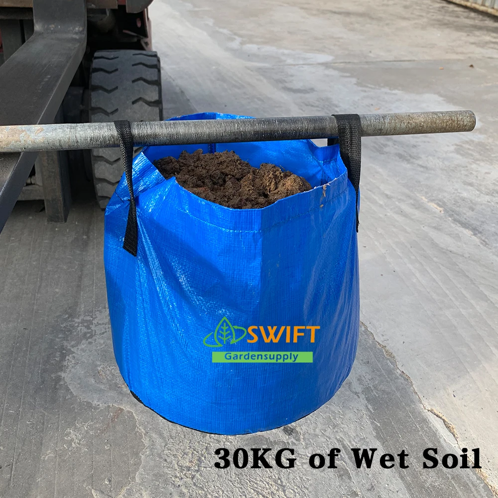 Reinforced Handles Heavy Duty Garden Horticulture Thickened Nonwoven