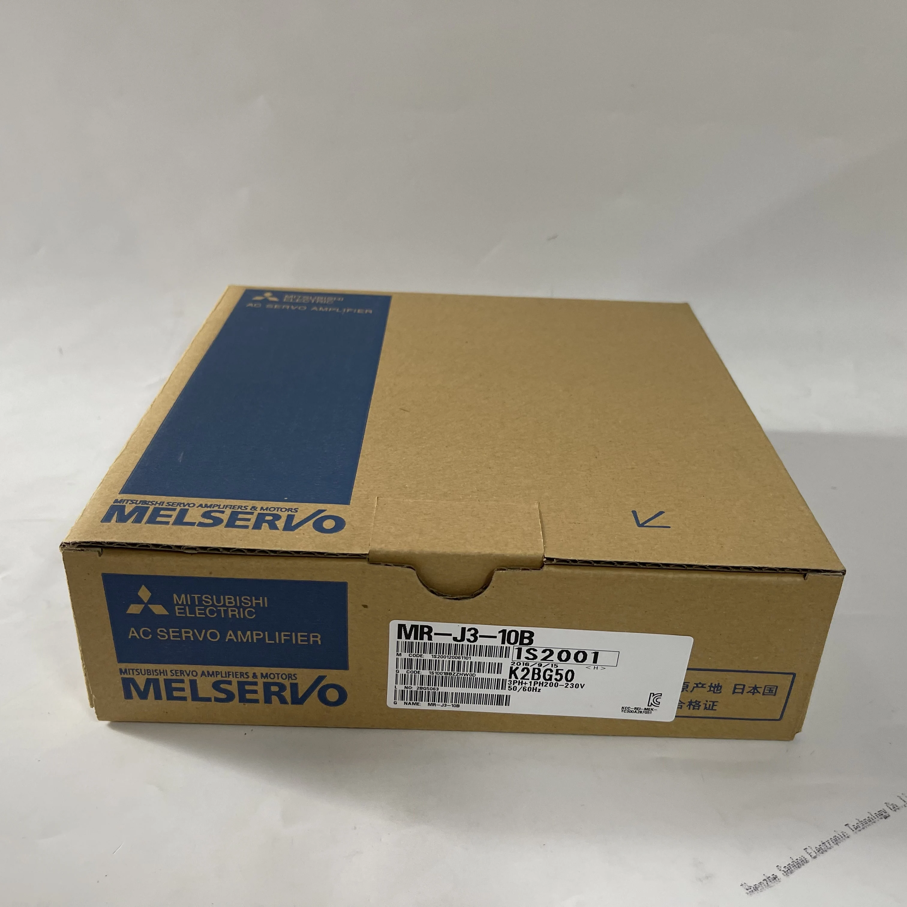 Mitsubishi MELSERVO J3 Series AC Servo Amplifier MR-J3-10B Mitsubishi MELSERVO J3 Series AC Servo Amplifier MR-J3-10B