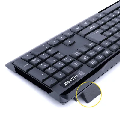 Thunder Wolf TF100 Wireless Keyboard and Mouse Set Business Office Home Set