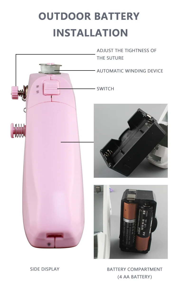 Vof 2022 Zdml6 Handy Stitch Sewing Machine Manual Flat Lock Sewing