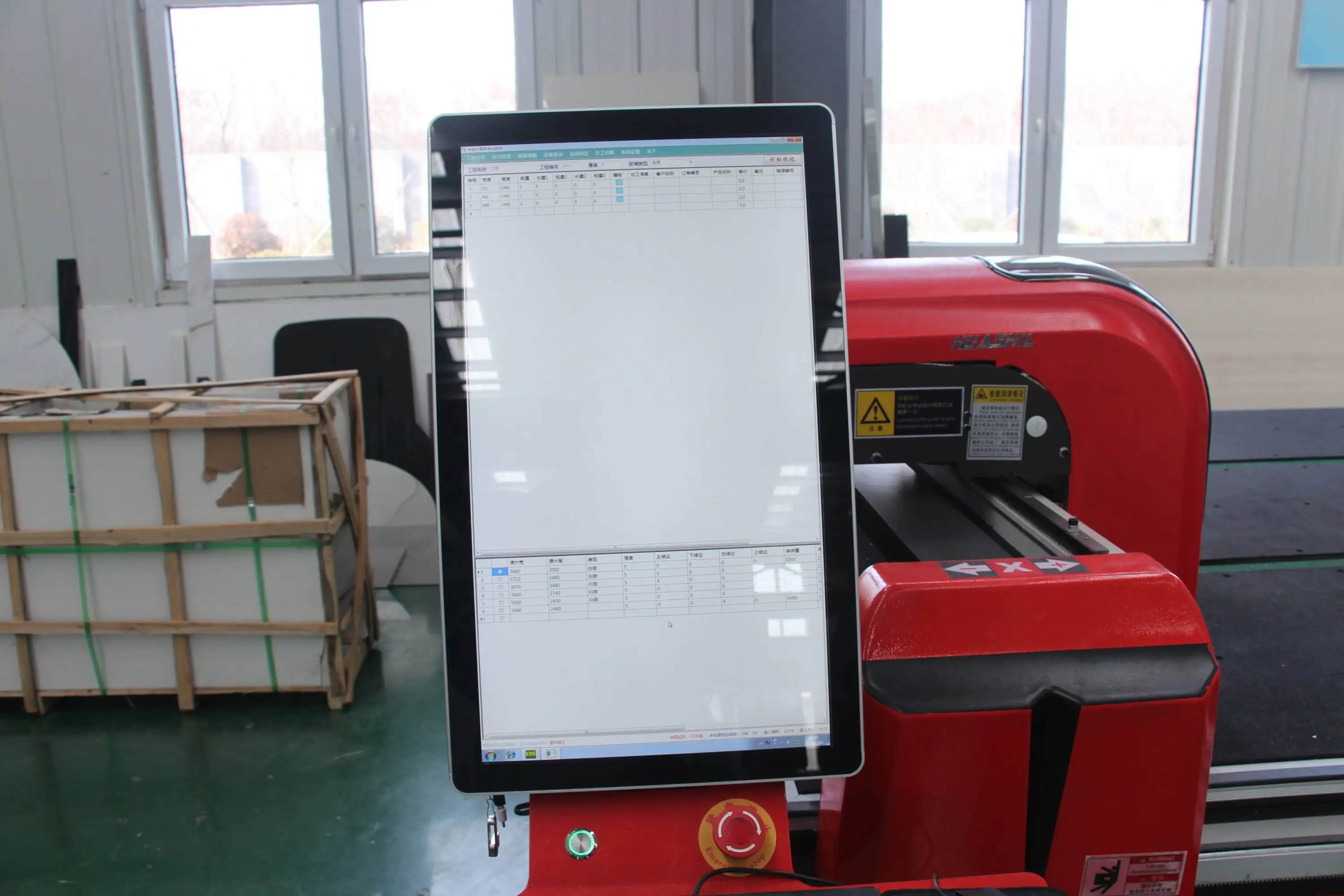 Cnc Automatic Glass Cutting Machine High Efficiency Cutting Table For